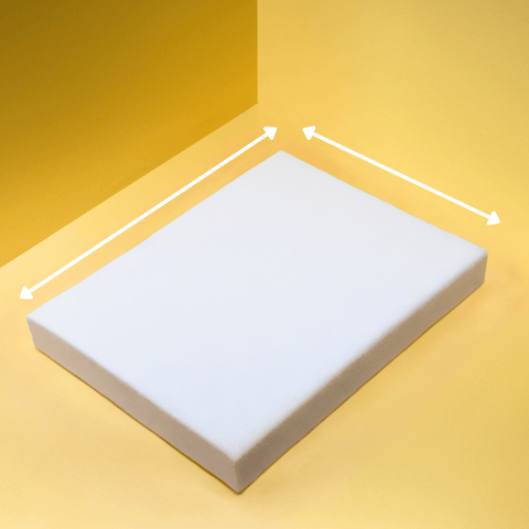 Foam sheets at varying thicknesses. Choose your foam density; very firm chip/reconstituted, firm, medium, soft, luxury, memory foam and packaging foam.