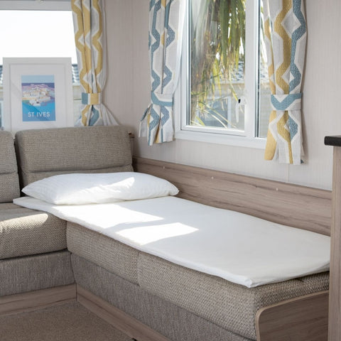 Memory Foam Travel Mattress Topper for caravans/HGV with camping bag