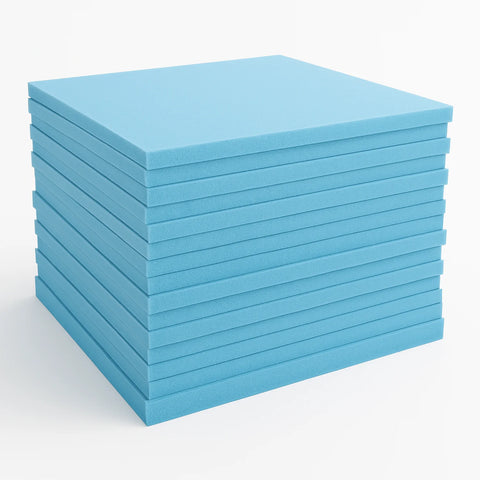 Firm Foam Sheet high density blue foam seating 2" 1" 3" 4"