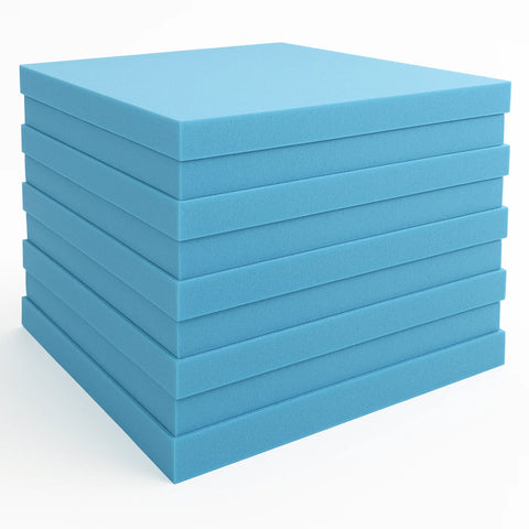 Firm Foam Sheet high density blue foam seating 2" 1" 3" 4"