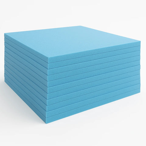 Firm Foam Sheet high density blue foam seating 2" 1" 3" 4"