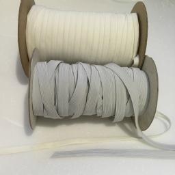 White upholstery sewing Elastic by the meter 7mm & 11mm width