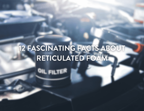 image of a car engine with a part clearly labelled oil filter 