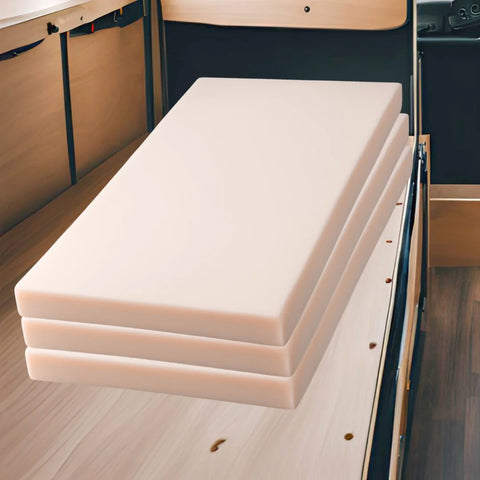 Memory foam Mattress Topper - Cut into 3 equal parts