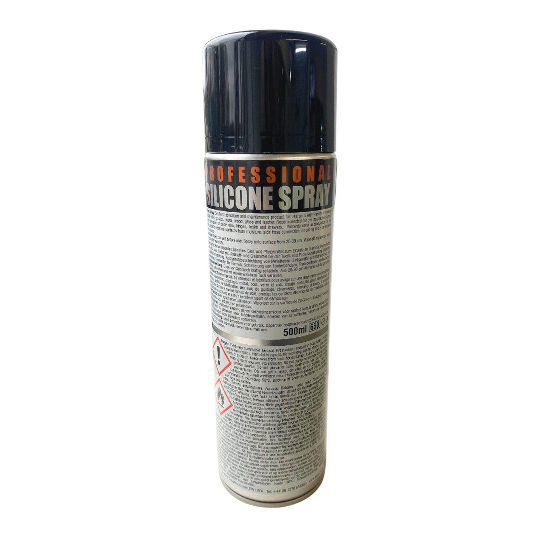 Silicone Lubricant Spray; lubricates, waterproofs & prevents friction ...