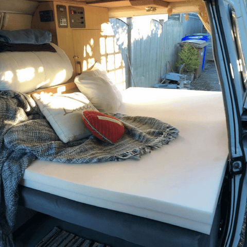 VW / Camper T5 T4 T25 Van or Rock N Roll bed * MEMORY FOAM 2" Mattress Topper